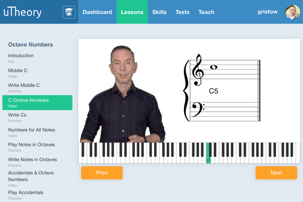 Octave Numbers Lesson